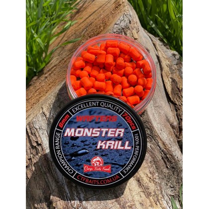 Wafters 8 mm Carp Tasty Food Monster Krill 70 pcs