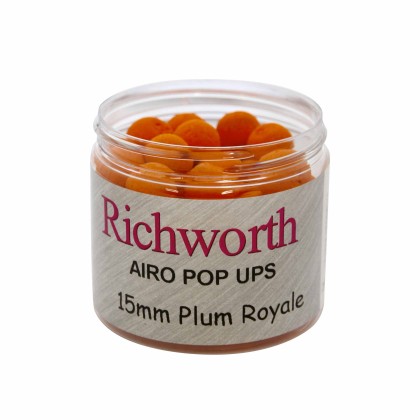 Плавающие бойлы Richworth 15mm Plum Royale Orig. Pop Ups, 200ml