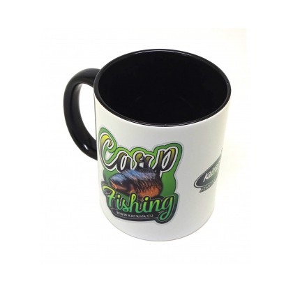 Керамическая кружка с черной ручкой Katran Mug