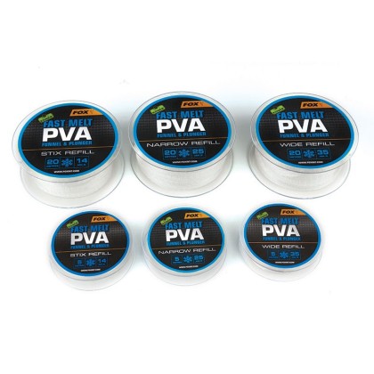 Fox Edges refill Fast Melt Narrow - ПВА сетка 25mm (5м)