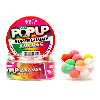 Бойлы Pop-up Senzor MIX COLOR 14mm 30g
