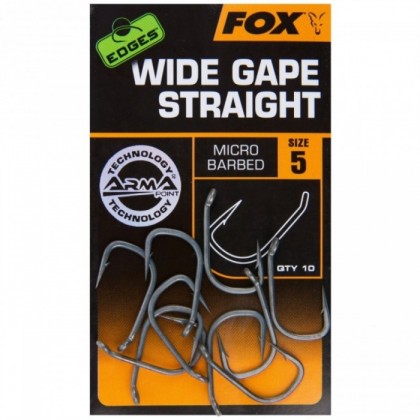 Крючки Fox Edges Armapoint Wide gape straight