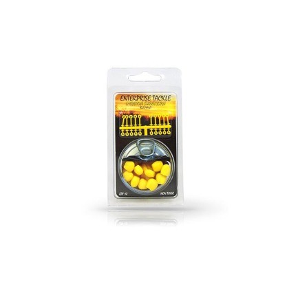 Набор мягкой плавающей искусственной кукурузы со стопорами Enterprise Tackle Imitation Sweetcorn