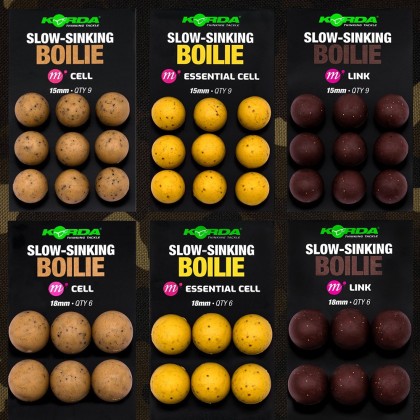 Искуственный бойл Korda Slow Sinking Boilie 15mm
