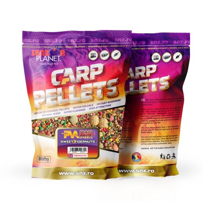 Пеллетс Senzor SUMMER PVA BAG MIX SWEET TIGERNUTS (MIX CULORI) 800g