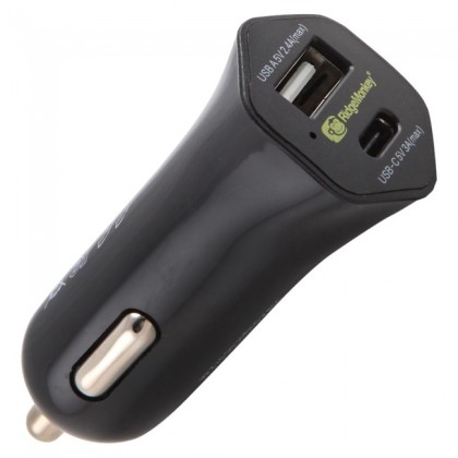 Зарядное устройство от прикуривателя авто Ridge Monkey Vault 15w USB-C Car Charger