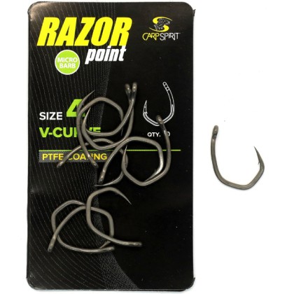 Крючки Carp Spirit V Curve (VC) - Size 4