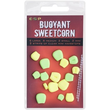 Плавающая искусственная кукуруза ESP Buoyant SCorn Green/Yellow