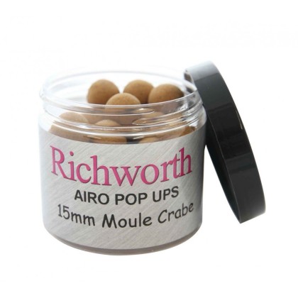 Плавающие бойлы Richworth 15mm Moule Crab Orig. Pop Ups, 200ml