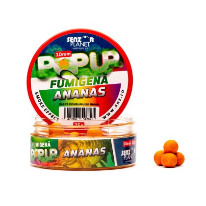 Бойлы Pop-Up Senzor FUMIGENA 10mm 25g