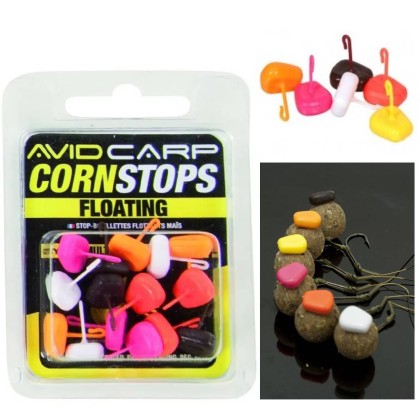 Стопоры для бойлов плавающие Avid Carp Corn Floating Multi-Coloured Long