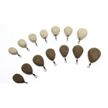 Грузило Nash Flat Pear Weed/Silt 85г