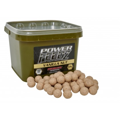 Бойлы тонущие POWER FEEDZ VANILLA NUT 1,8 KG