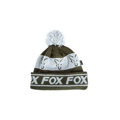 Шапка FOX Green & Silver Beanie