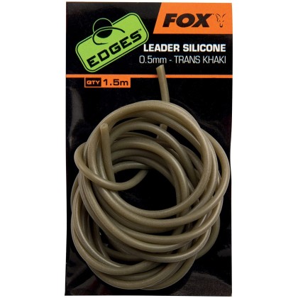 Силиконовая трубка лидер FOX EDGES Leader Silicone Trans Khaki 0.5mm