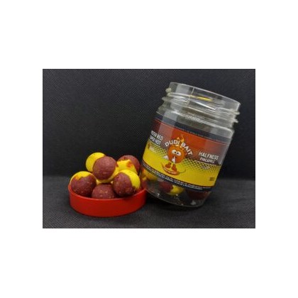 Boilies Carlig DUDI "Mister Red Super Hot" HALFNESS Pinneaple 16 mm