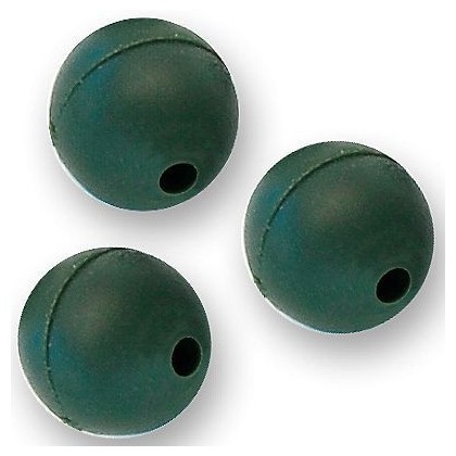 Мягкий резиновый шарик–буфер Ø 8 mm - зеленый, 12 шт/уп