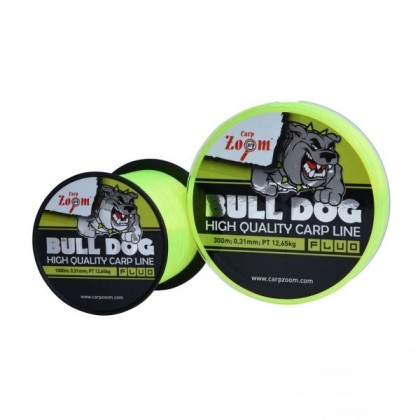 Леска Bull-Dog Fluo Carp Line 1000m, 0,28mm, PT 10,75kg