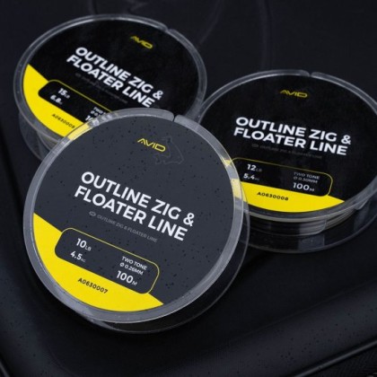 Леска AVID Outline Zig & Floater Line 100m 10Lb