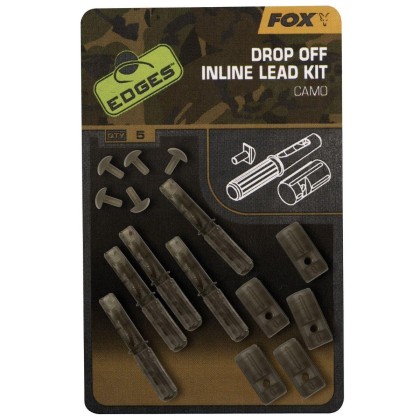Набор для сбрасывающегося инлайн монтажа FOX Camo Inline Lead Drop Off Kit
