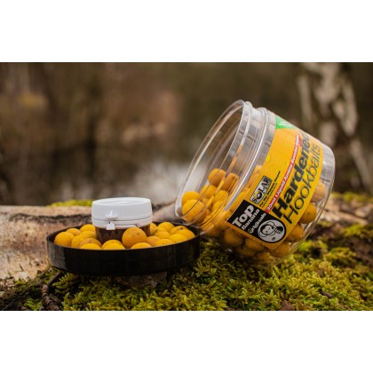 Бойлы насадочные Solar Hardened Hook Baits + Amino Liquid Top Banana 16mm