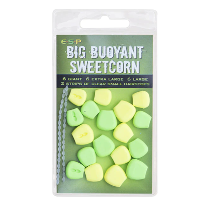 Плавающая искусственная кукуруза ESP Big Buoyant SCorn Green/Yellow
