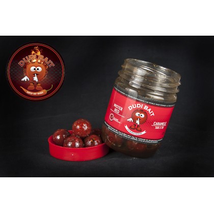 Бойлы насадочные Dudi "Mister Red Super Hot" Caramele Tari, 16мм