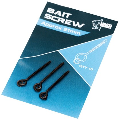 Винт для поп-апов с кольцом Nash Swivel Bait Screw 21мм