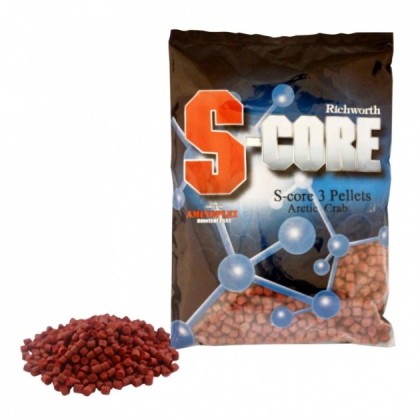 Пеллетс Richworth 8mm S-Core 3  Arctic Crab, 900g