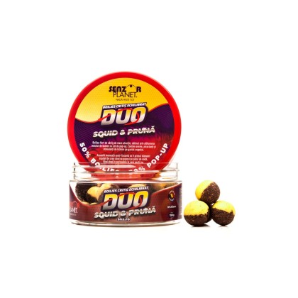 Бойлы насадочные балансы SQUID & PRUNA 16-20mm 150g