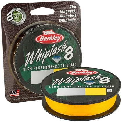 Шнур Berkley Whiplash 8 PE - 150m Yellow