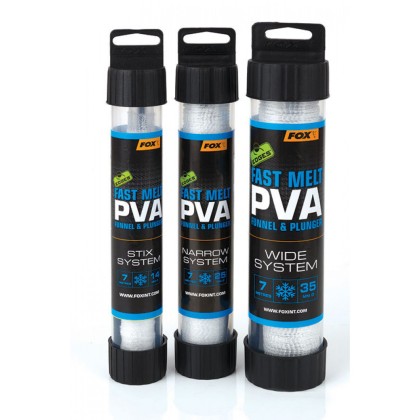 Fox Edges Fast Melt PVA Mesh system Narrow - ПВА сетка на трубке 25mm (7м)